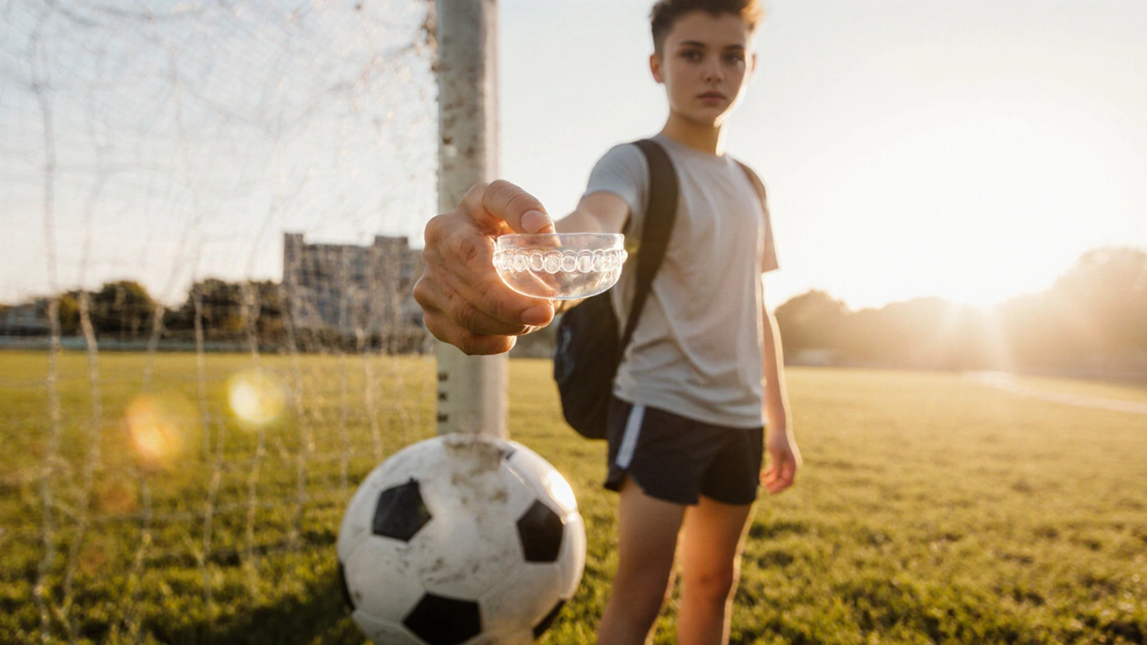 Snímací rovnátka a sport - praktický průvodce
