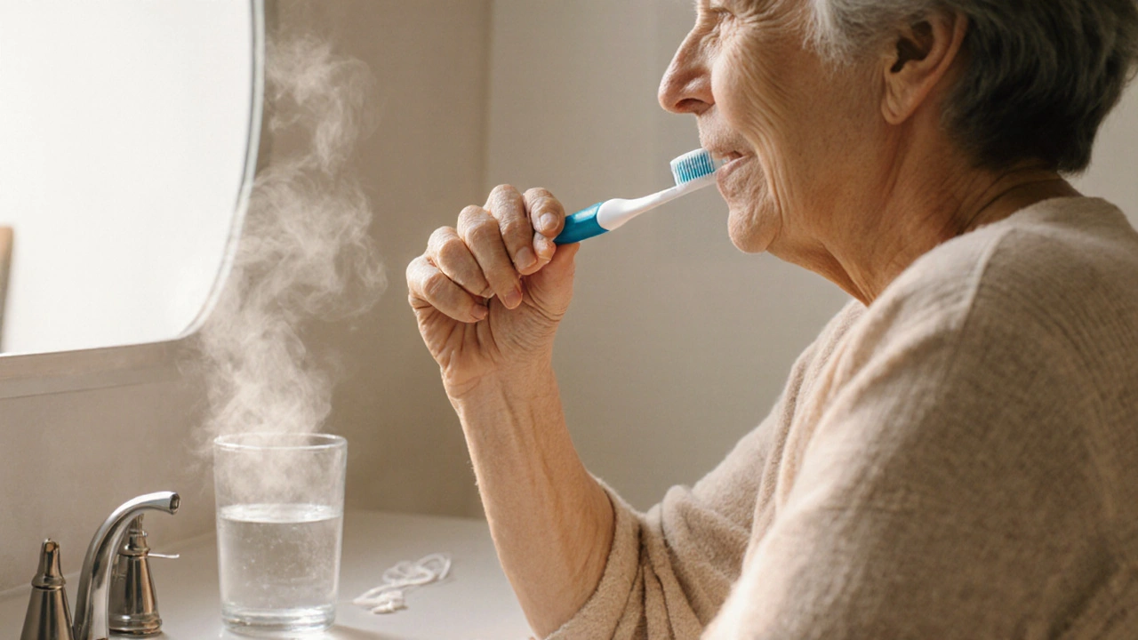 Zubní plak během menopauzy: Jak ho způsobuje hormonální změna a jak mu efektivně předcházet