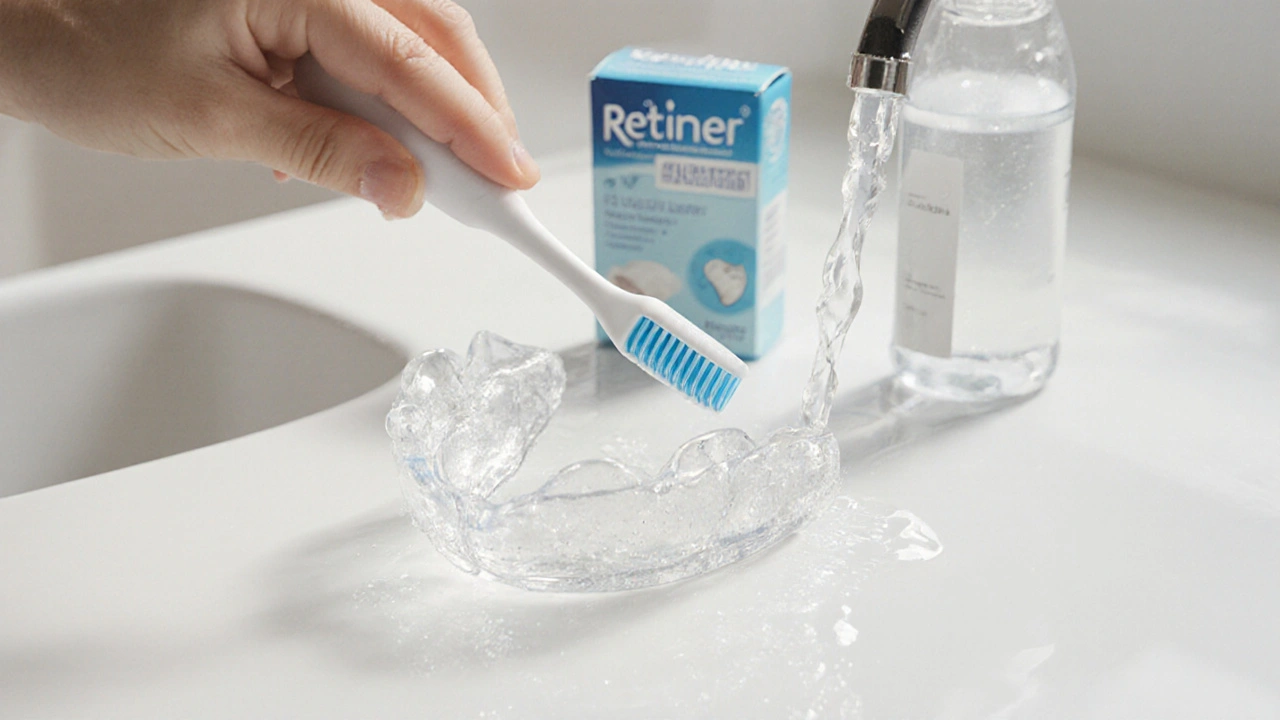 Jak čistit retainer správně - průvodce pro neviditelná rovnátka