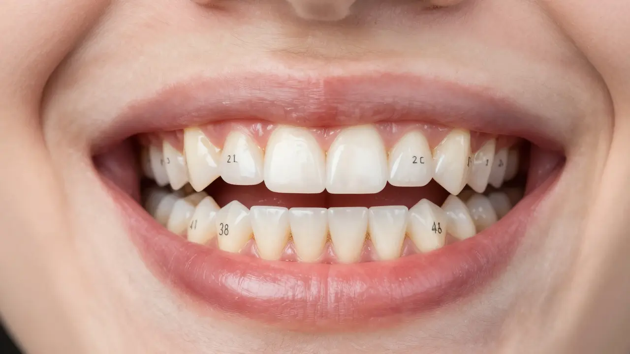 Jak jsou číslované zuby? Přehled zubního systému pro každého