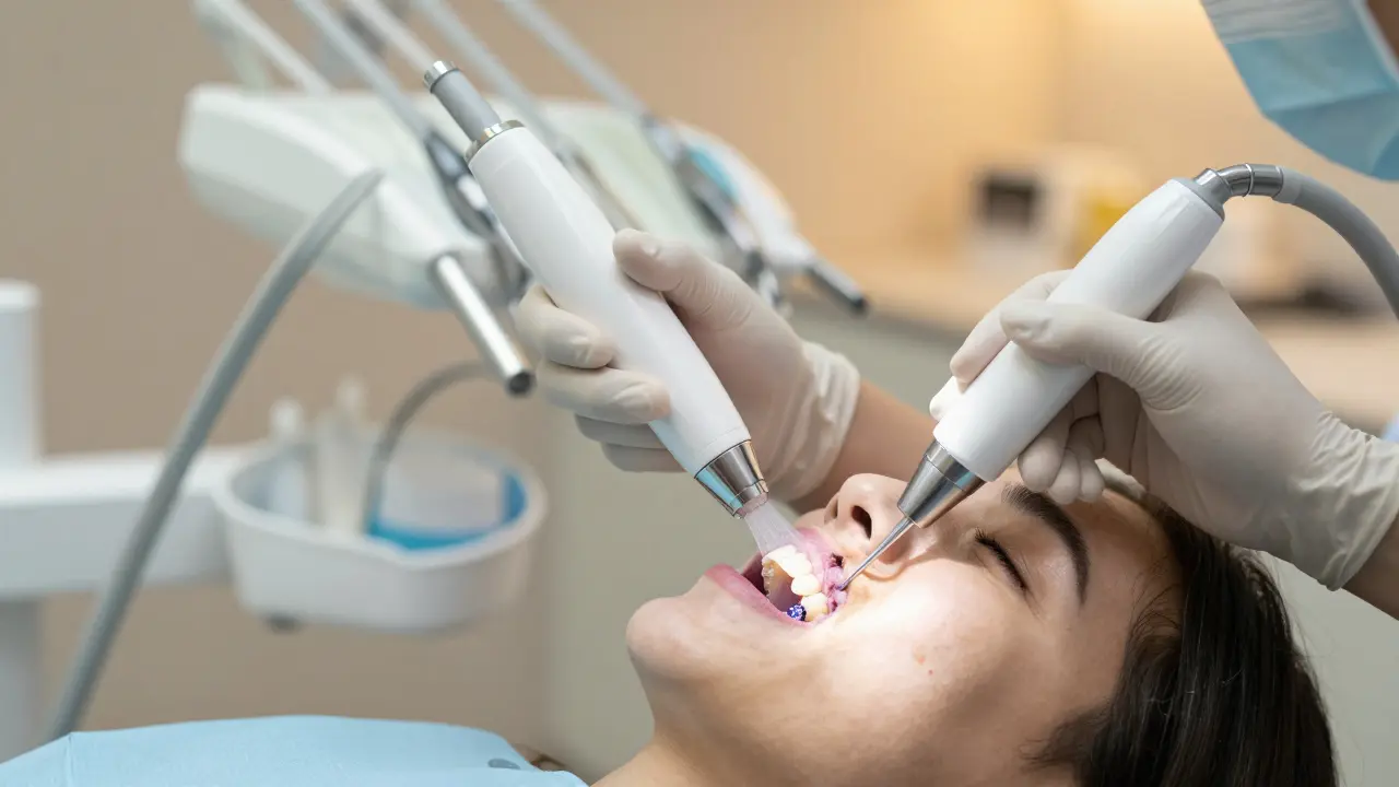 Pískování zubů: Co o tom vlastně víme a proč to dentisté doporučují - nebo ne?