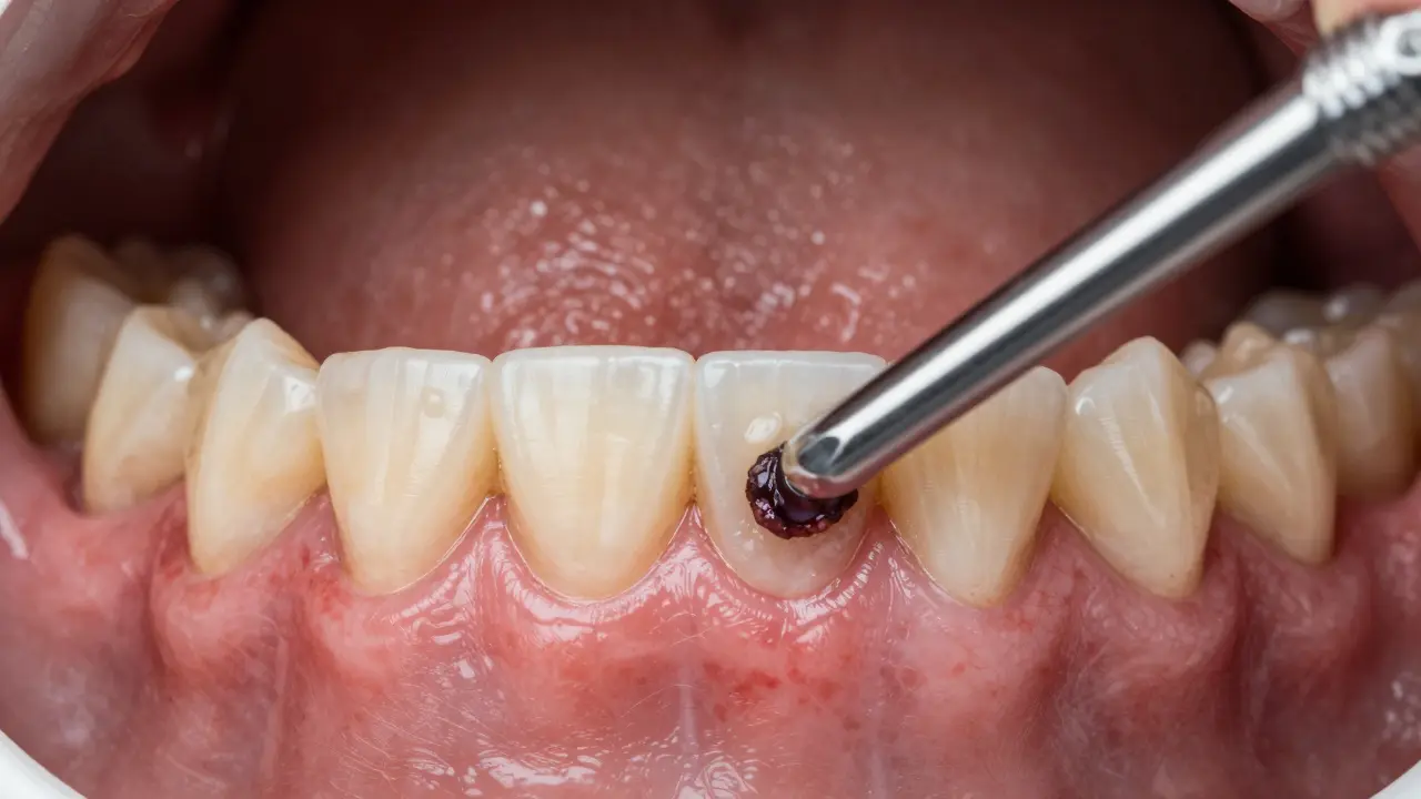 Jak se efektivně zbavit zubního kamene pod dásní