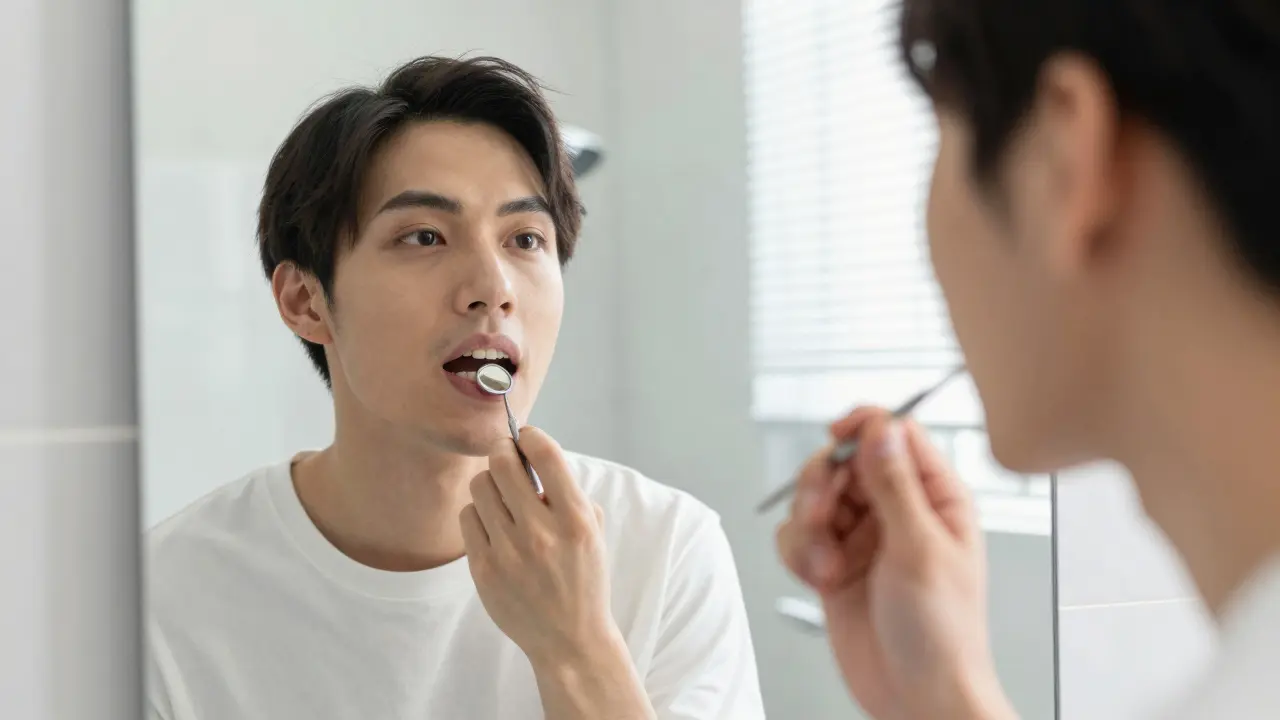 Dentální zrcátko: Jak ho používat pro kontrolu stavu korunek a můstků