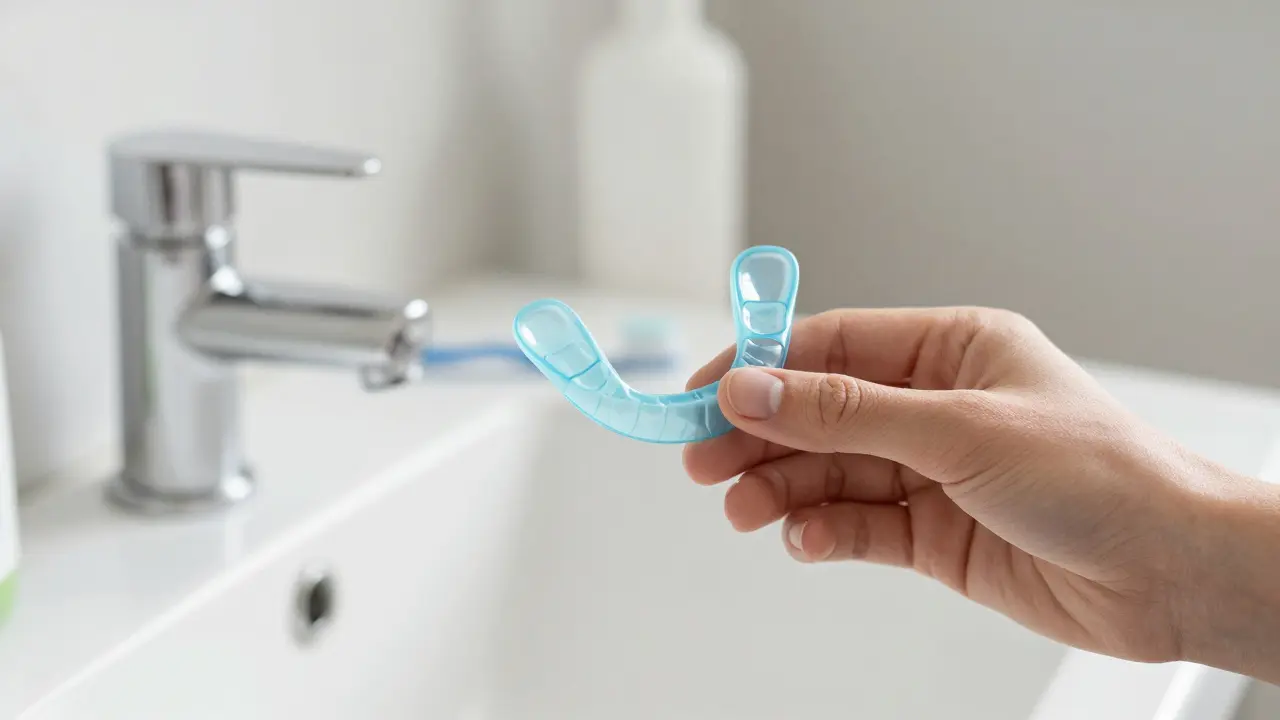Noční chránič zubů pro prevenci skřípání