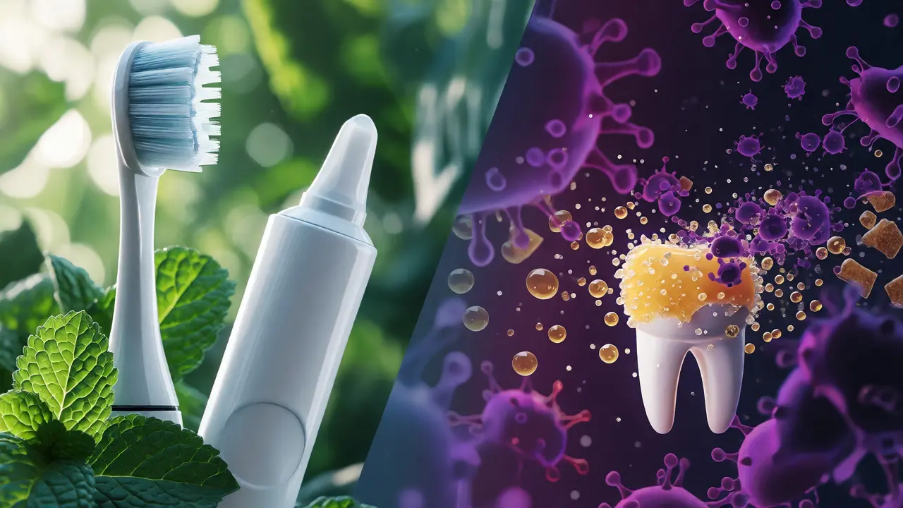 Koncept prevence zubního kazu pomocí hygieny proti bakteriím